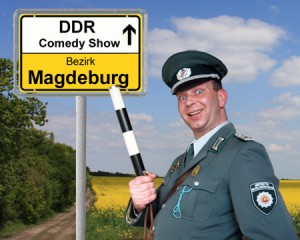 DDR Comedy mit Volkspolizist und ABV m Bezirk Magdeburg